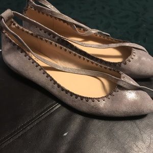Vince Camuto tie up flats